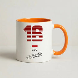 Leclerc - F1 Coffee Orange Mug