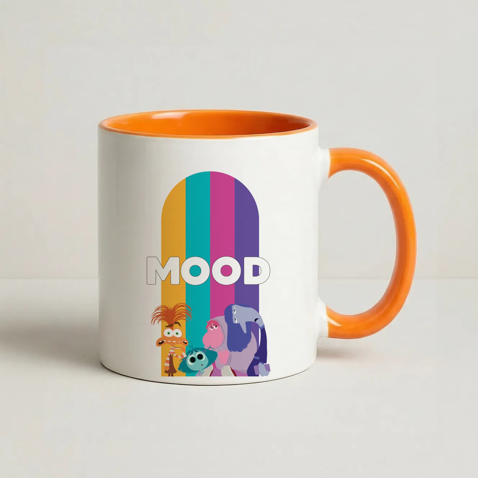 Mood - Inside Out Coffee Orange Mug