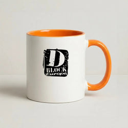 D Block Europe Coffee Orange Mug
