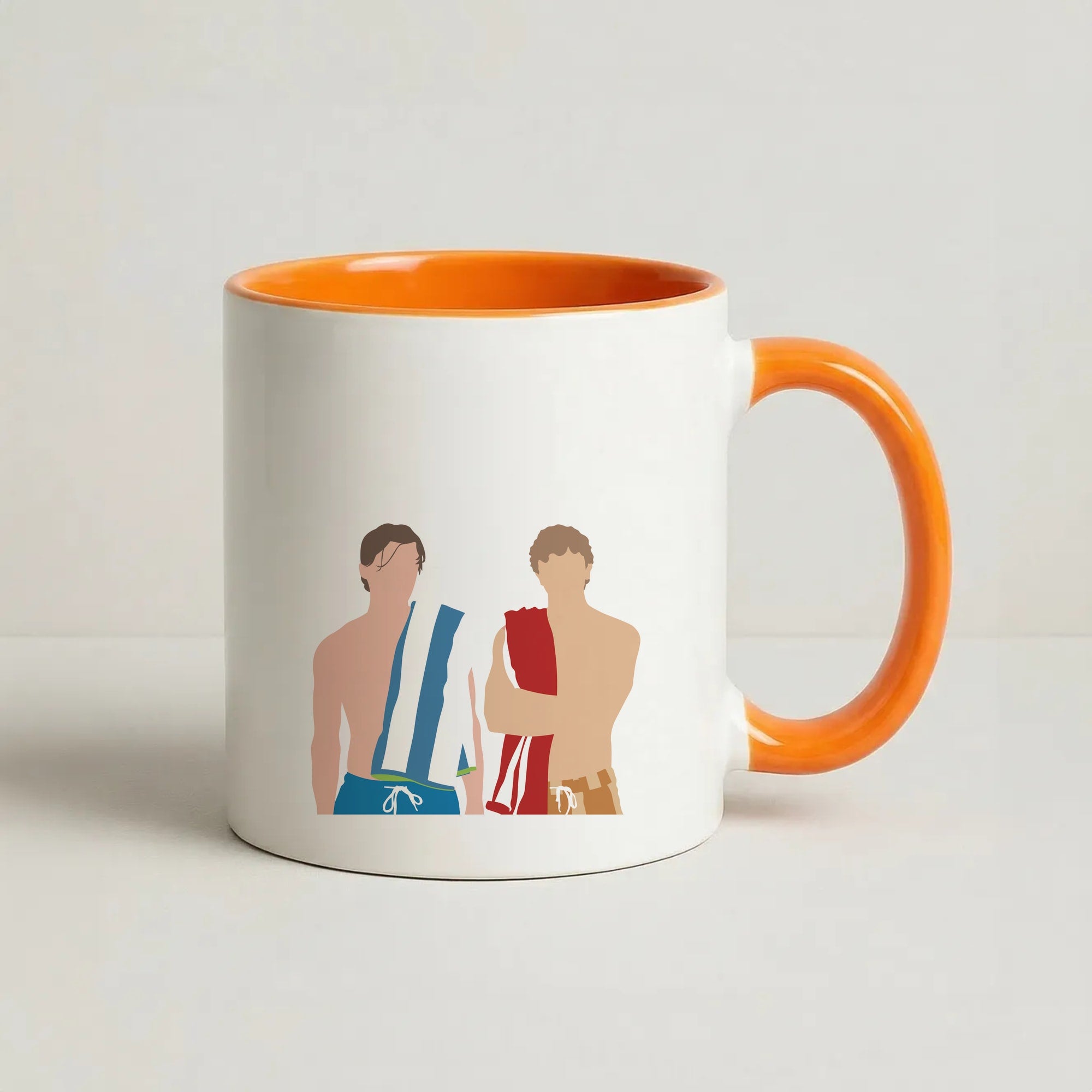 Conrad And Jeremiah - TSITP Coffee Orange Mug