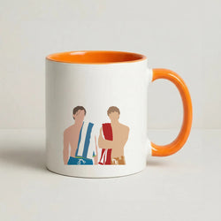 Conrad And Jeremiah - TSITP Coffee Orange Mug