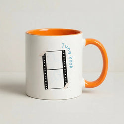 Jung Kook - K Pop Coffee Orange Mug