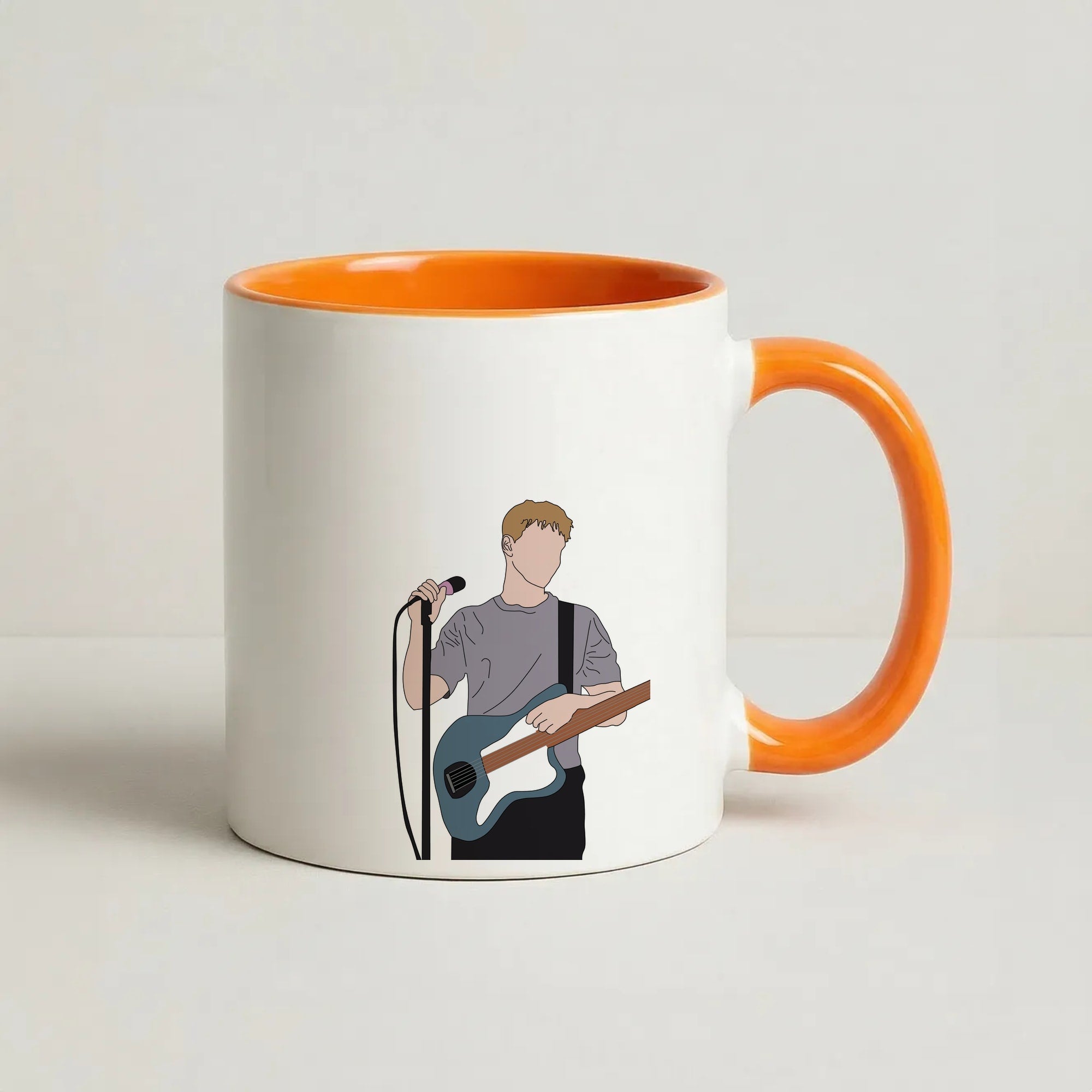 Performing - Fender Coffee Orange Mug