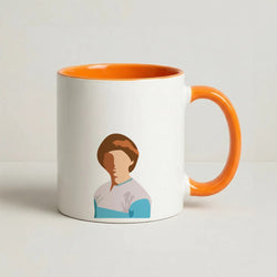 Faceless Will - Stranger Things Coffee Orange Mug
