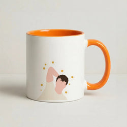 Daisy - Mescal Coffee Orange Mug