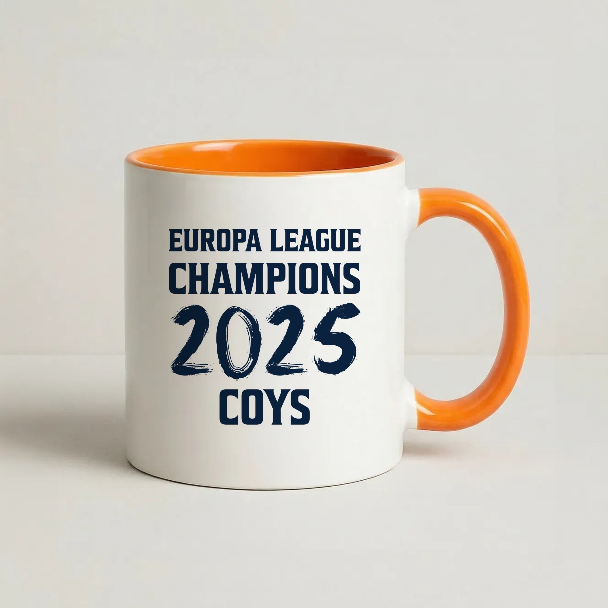 Europa League Winners 2025 - COYS Coffee Orange Mug