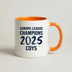 Europa League Winners 2025 - COYS Coffee Orange Mug