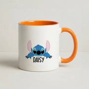 Blue Alien - Personalised Disney Mug 7