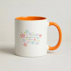 All Is Fair In Love And War Coffee Orange Mug
