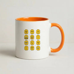 Characters - Bricks Coffee Orange Mug