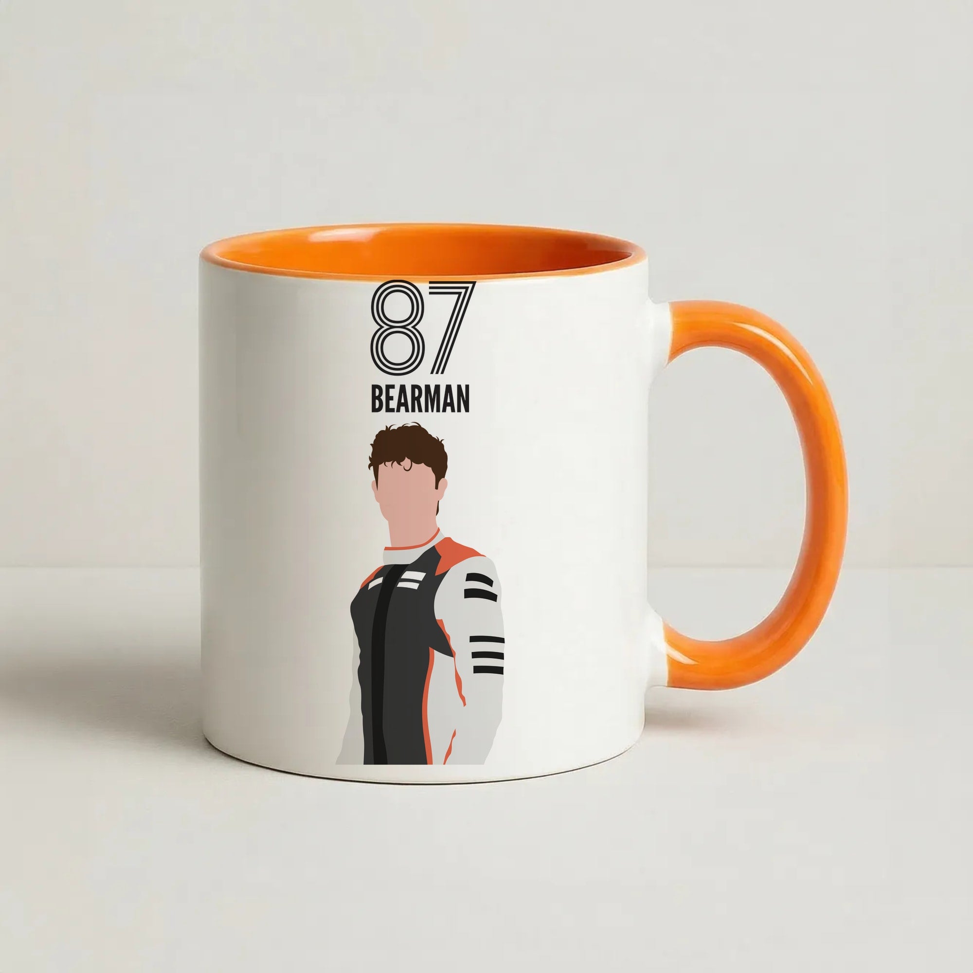 Bearman 2026 Coffee Orange Mug