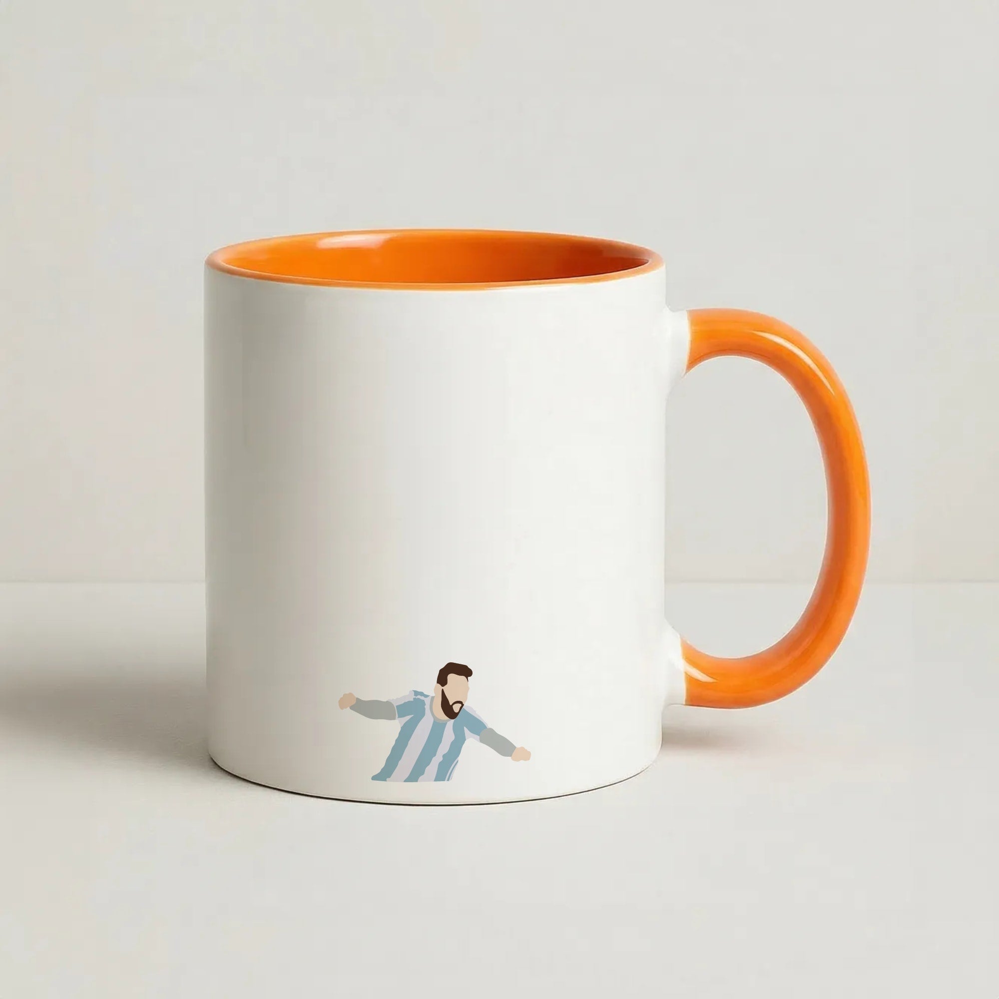 Goal - Messi Coffee Orange Mug