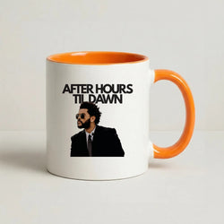 AHTD Singer Coffee Orange Mug