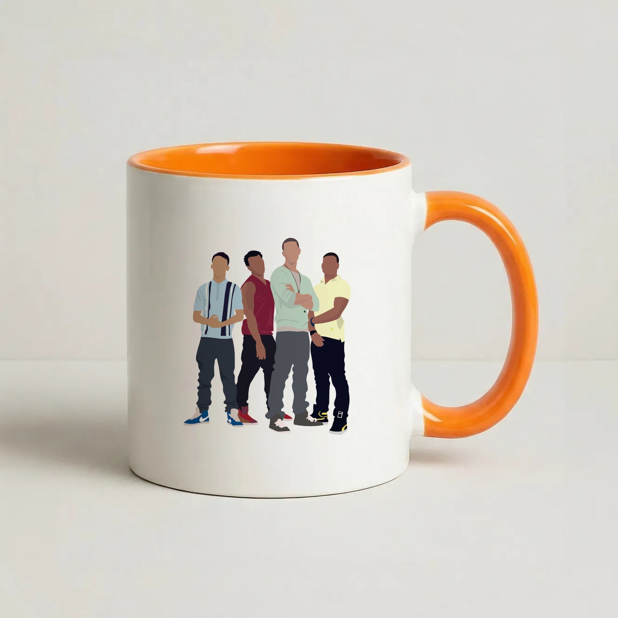 Band Coffee Orange Mug