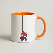Blue Hanging Spider Hero Mug 7