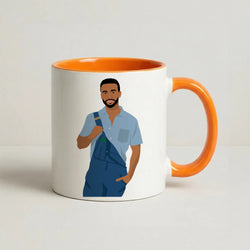 Aston Coffee Orange Mug