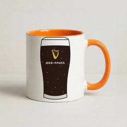 Dad-nness Coffee Orange Mug