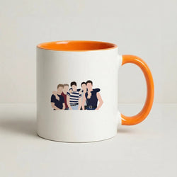 Take Band Members Coffee Orange Mug
