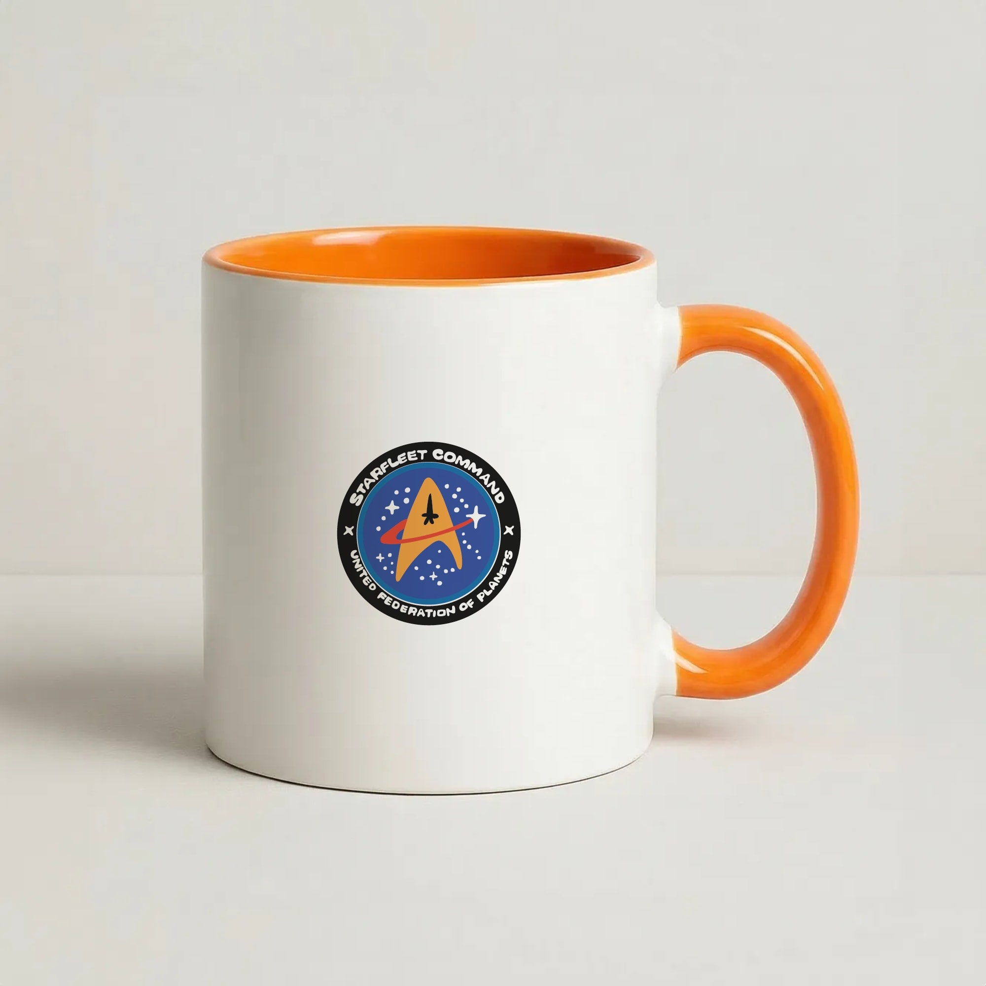 Starfleet command Coffee Orange Mug