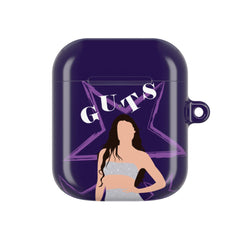 Dark Purple Olivia AirPods Case