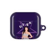 Dark Purple Olivia AirPods Case 3