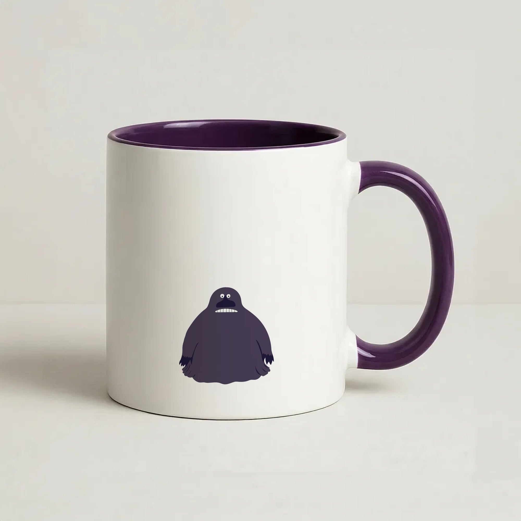 The Groke Coffee Purple Mug