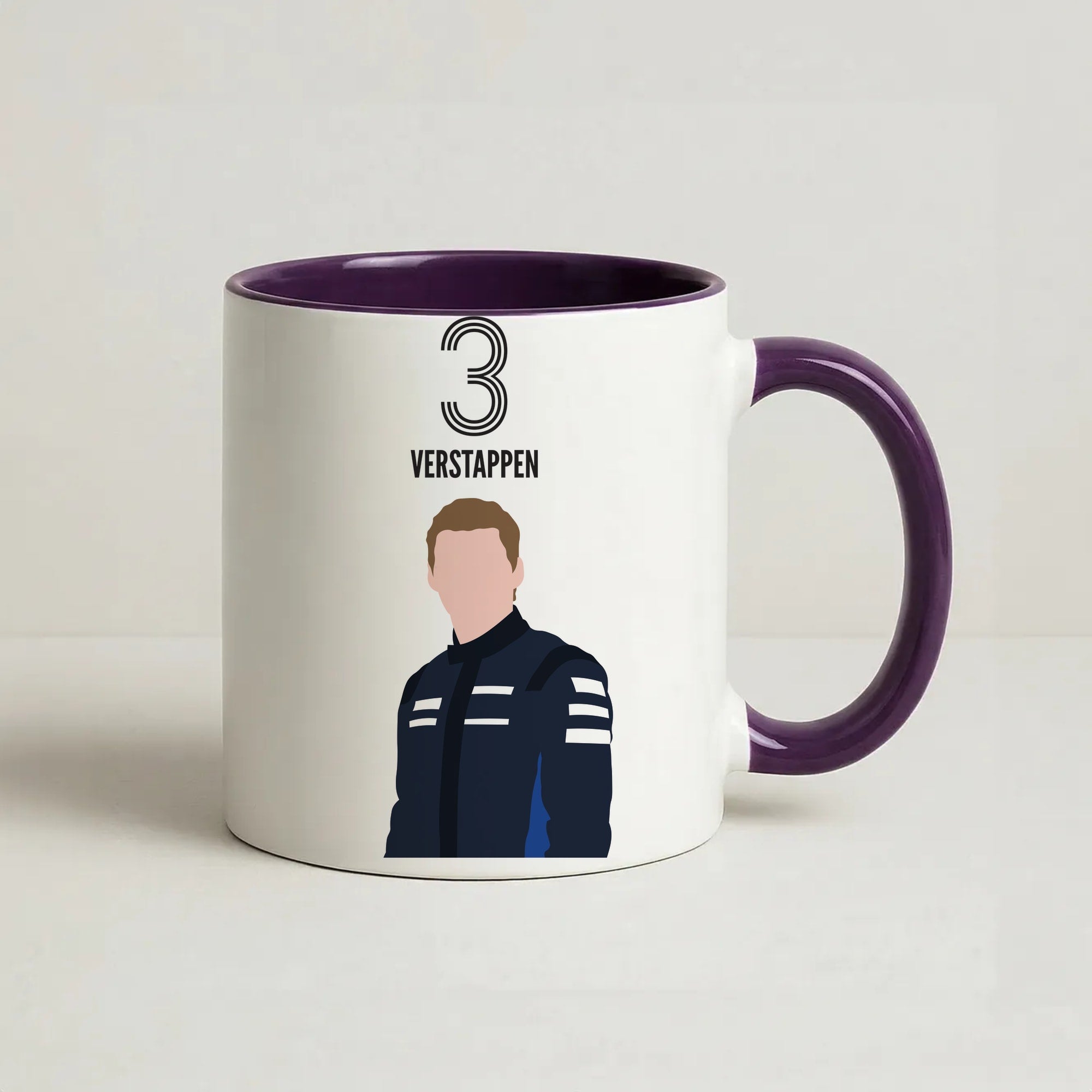 Verstappen 2026 Coffee Purple Mug