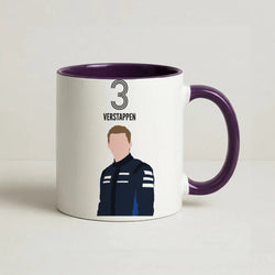 Verstappen 2026 Coffee Purple Mug