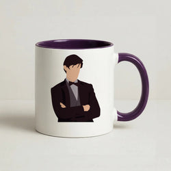 Matt Smith Coffee Purple Mug