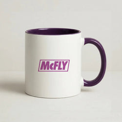 Yellow And Purple - McBand Coffee Purple Mug
