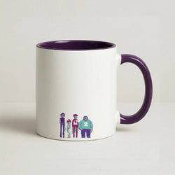 2,5,7 Coffee Purple Mug