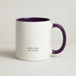 If This Is Love, Love Is Easy - McBand Coffee Purple Mug