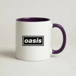 Band Name Coffee Purple Mug
