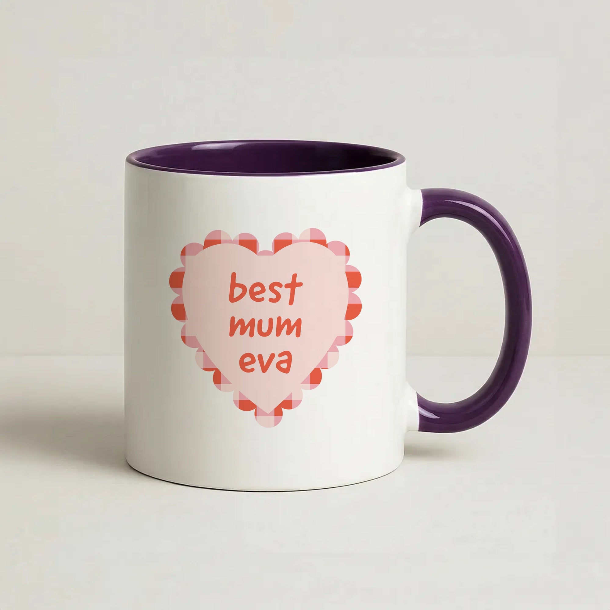 Best Mum Eva Coffee Purple Mug