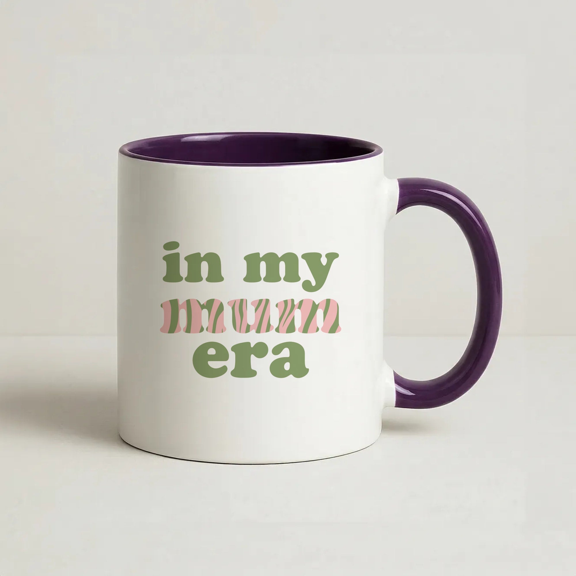 In My Mum Era Coffee Purple Mug