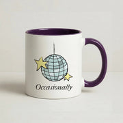 Ocasionally Discoball Mug 10