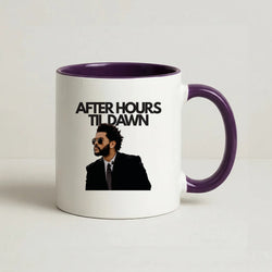 AHTD Singer Coffee Purple Mug