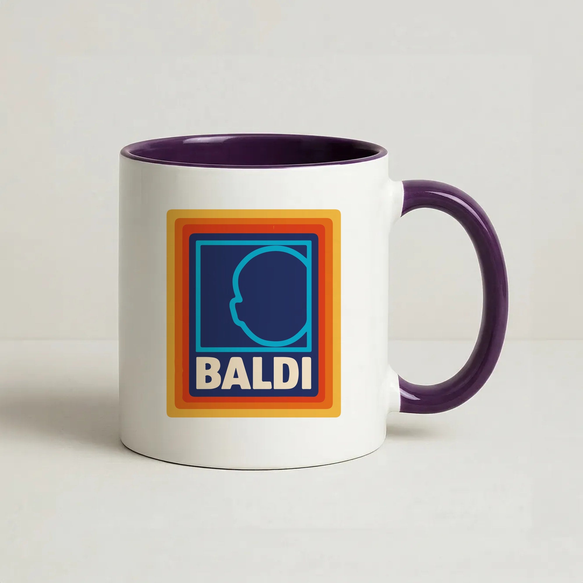 Baldi - Father's Day Coffee Purple Mug