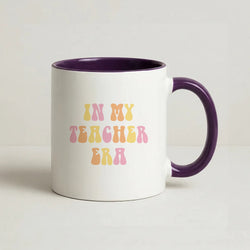 In My Teacher Era Coffee Purple Mug