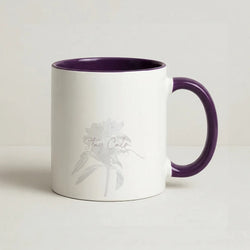 Mauve Stay Calm Coffee Purple Mug