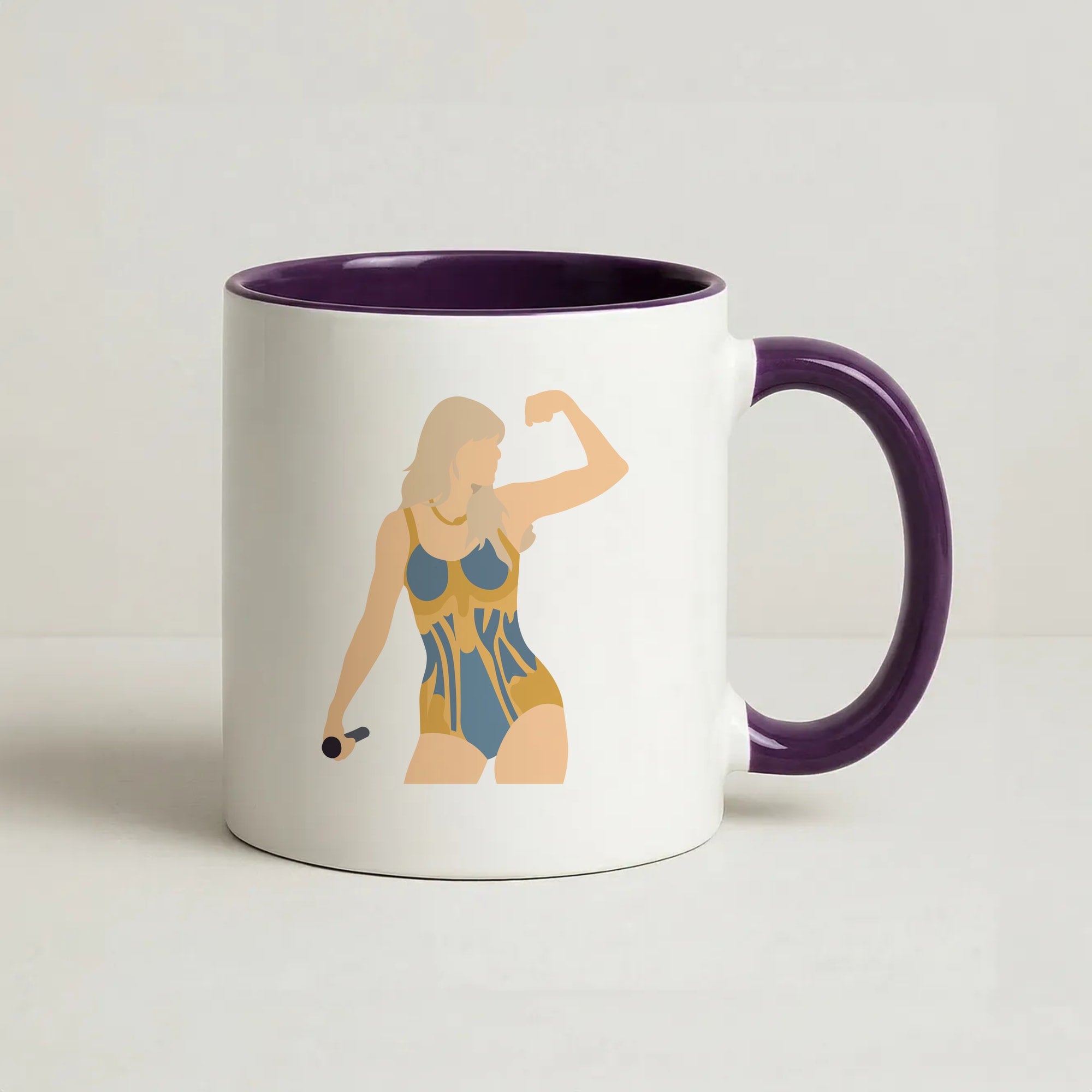 The Man - Taylor Coffee Purple Mug