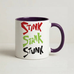 Stink, Stunk Coffee Purple Mug