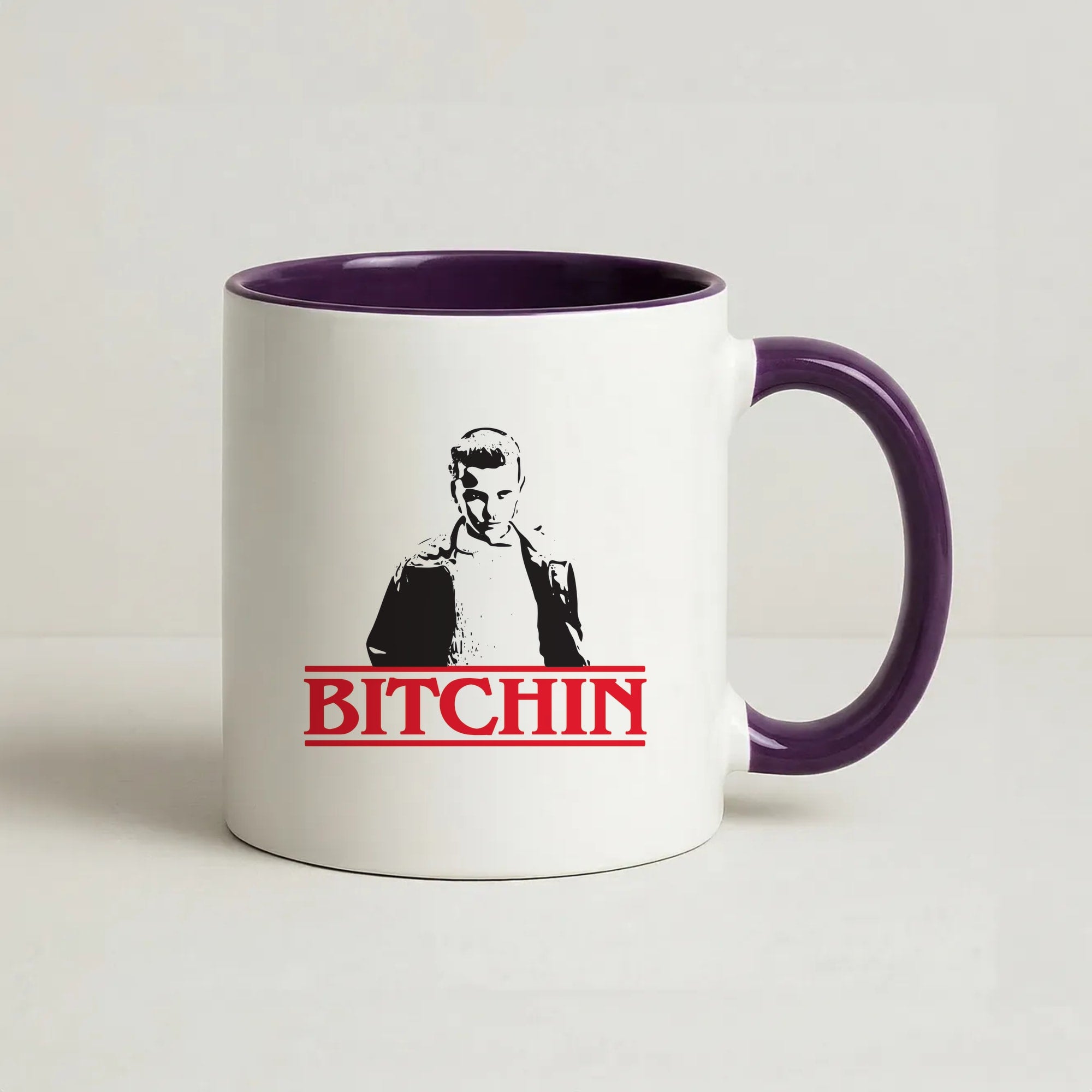 Eleven Bitchin' Coffee Purple Mug