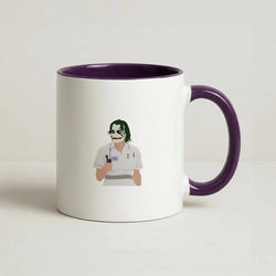 Nurse Joker Coffee Purple Mug