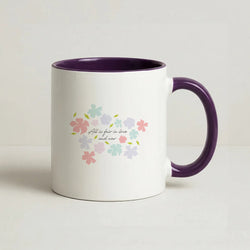 All Is Fair In Love And War Coffee Purple Mug
