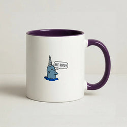 Bye Buddy - Elf  Coffee Purple Mug