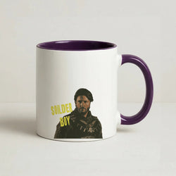 Soldier Boy Coffee Purple Mug