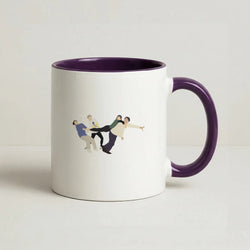 Tug Of War Coffee Purple Mug