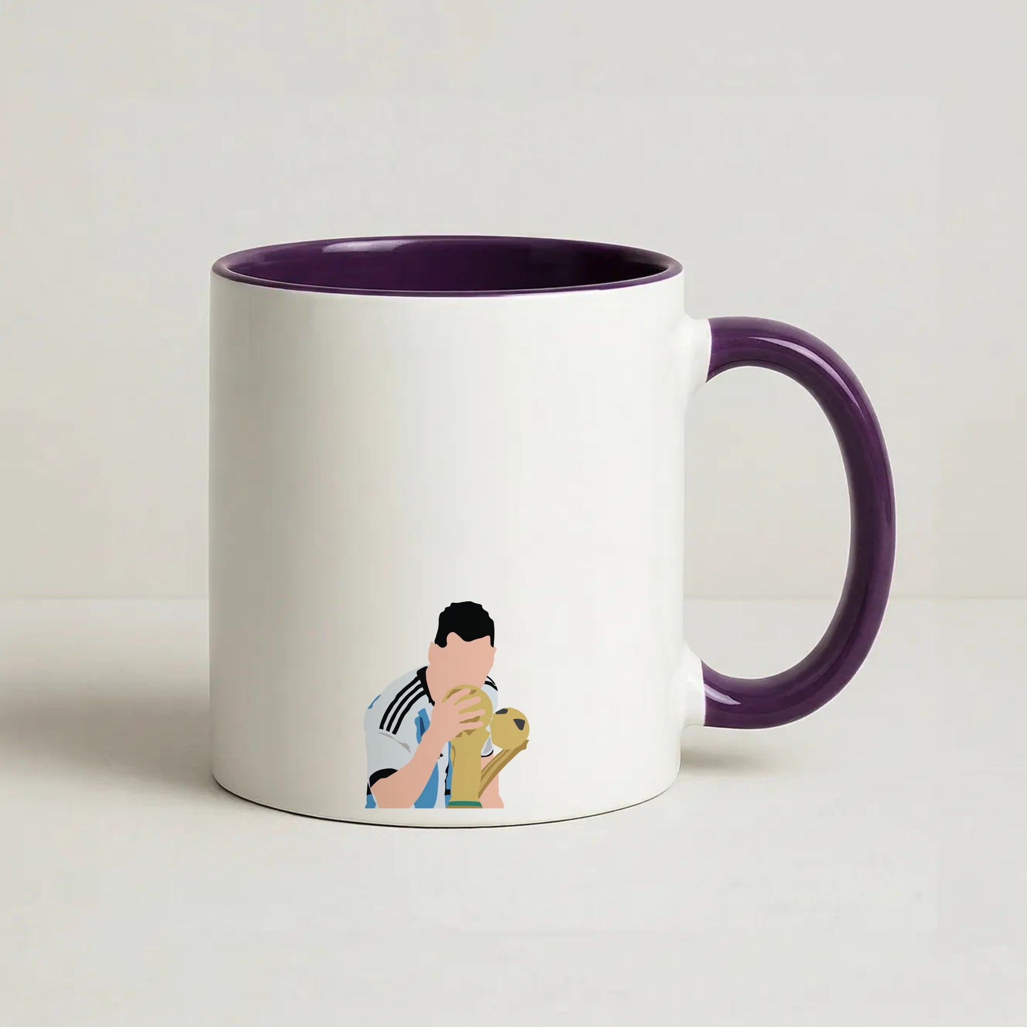 GOAT - Messi Coffee Purple Mug