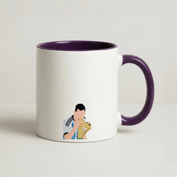 GOAT - Messi Coffee Purple Mug